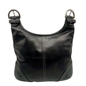 Coach Black Leather Vintage Soho Hobo Bag 9549